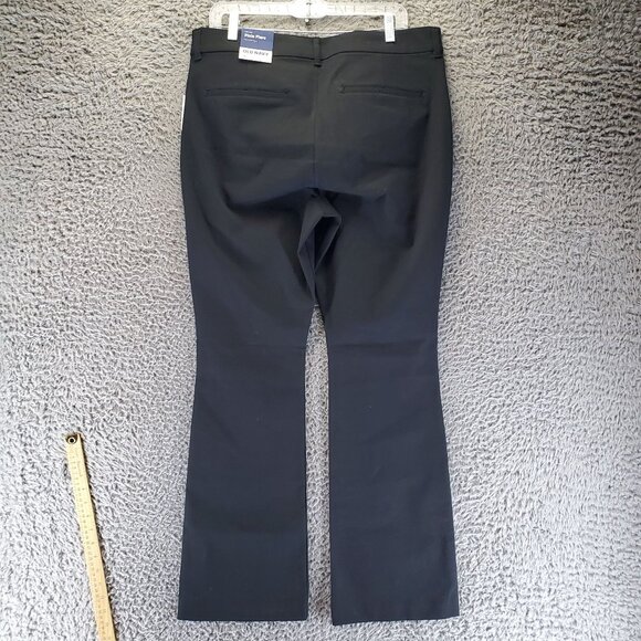 Old Navy Pants Womens 14 Black High-Rise Pixie Flare Full-Length *NWT* - Picture 11 of 12